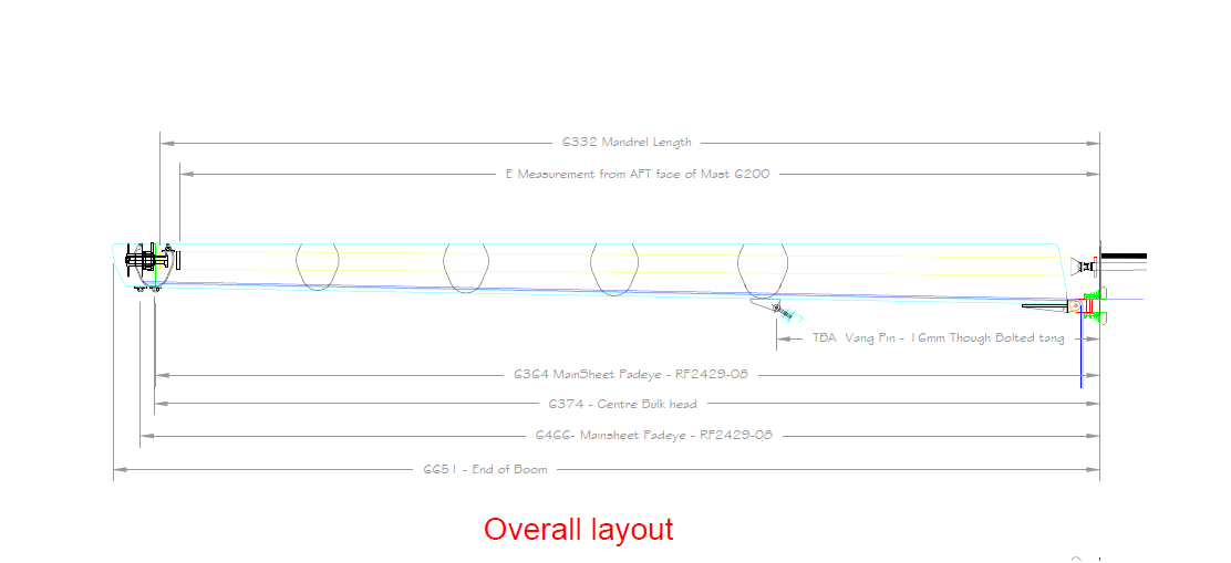 BOOM LIGHTWAVE 46 - 6.65mtrs  #NGS-001