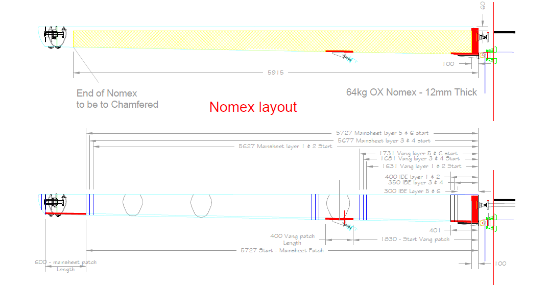 BOOM LIGHTWAVE 46 - 6.65mtrs  #NGS-001