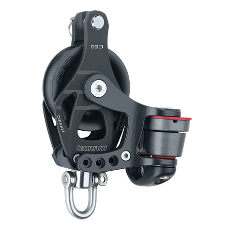 Harken 60mm Element Single Swivel w/150 Cam & Becket