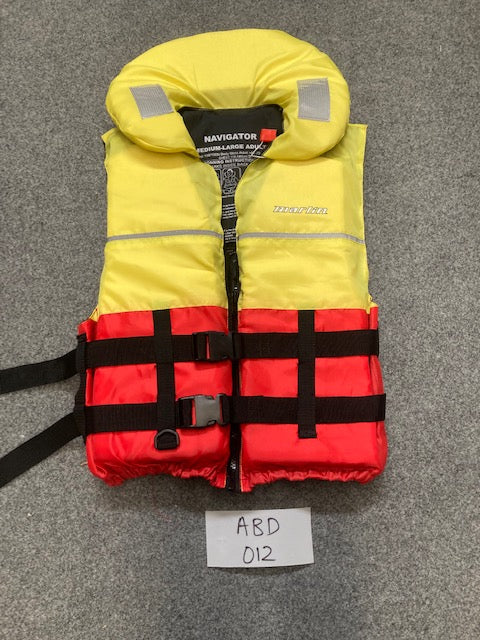 Life Jacket Navigator (Used) Adult Medium #ABD-012