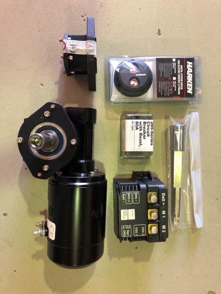 Harken Radial Manual to Powered KIT - EL HO 24V 900W / 35.2STA